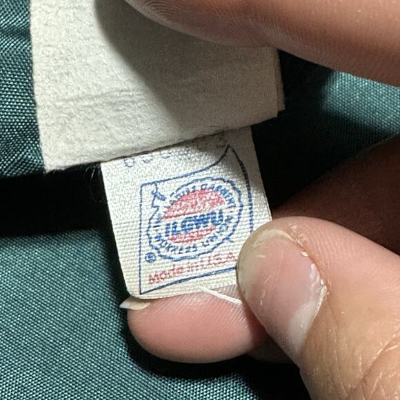 Vintage Wellington PeaCoat Womens 14R Emerald Green ILGWU Thinsulate Wool USA - Picture 8 of 11